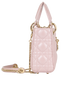 Iridescent Mini Lady Dior, side view